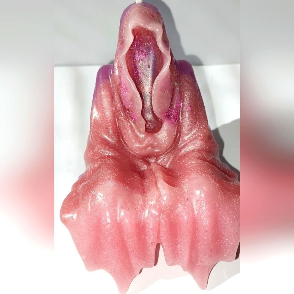 Hand crafted limited edition Grim reaper candle
